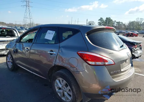 2011 Nissan Murano S z USA, uszkodzony, nr VIN JN8AZ1MU5BW068151